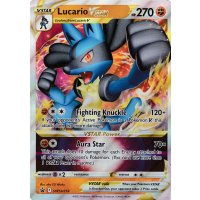 Lucario VStar SWSH214 PROMO XXL OVERSIZED/ÜBERGROß Englisch