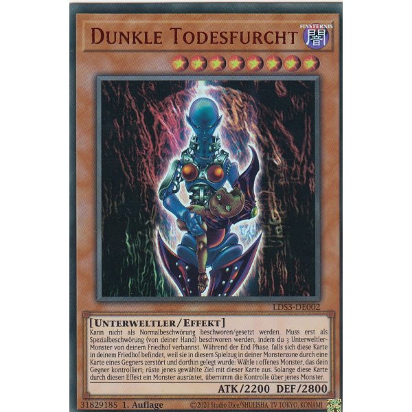 Dunkle Todesfurcht LDS3-DE002-rot