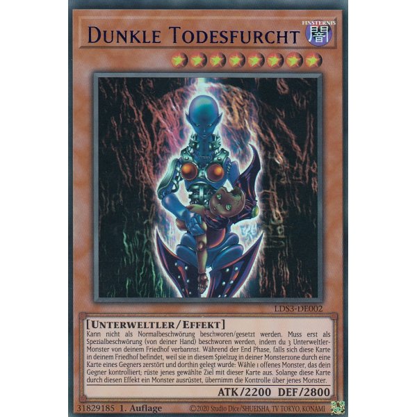 Dunkle Todesfurcht LDS3-DE002-blau