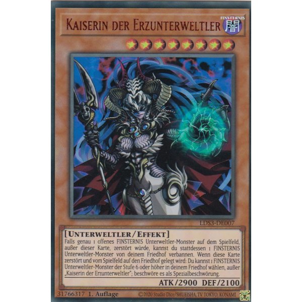 Kaiserin der Erzunterweltler LDS3-DE007-rot