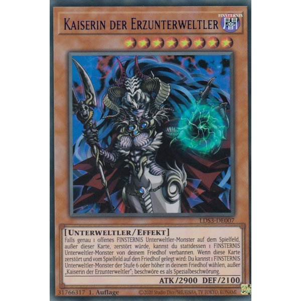 Kaiserin der Erzunterweltler LDS3-DE007-blau
