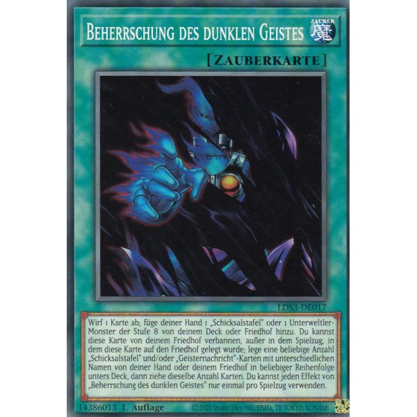 Beherrschung des dunklen Geistes LDS3-DE017