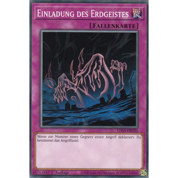 Einladung des Erdgeistes LDS3-DE020