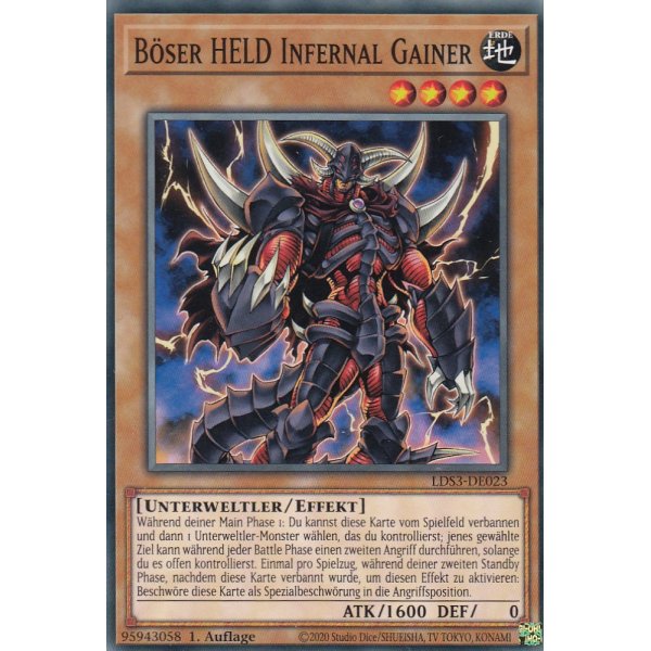 B&ouml;ser HELD Infernal Gainer LDS3-DE023