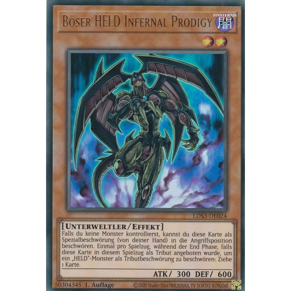 B&ouml;ser HELD Infernal Prodigy LDS3-DE024-gold