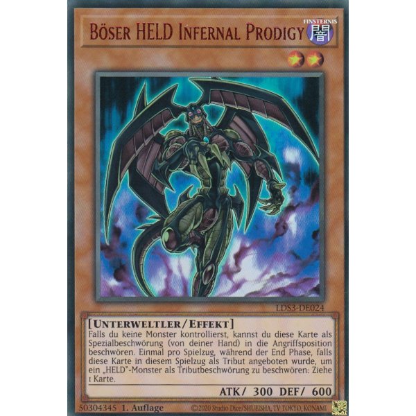 B&ouml;ser HELD Infernal Prodigy LDS3-DE024-rot