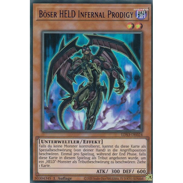 B&ouml;ser HELD Infernal Prodigy LDS3-DE024-blau