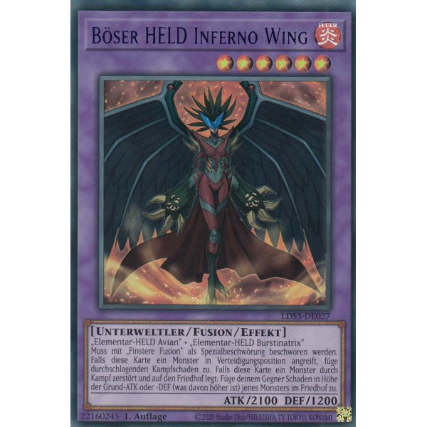 B&ouml;ser HELD Inferno Wing LDS3-DE027-blau