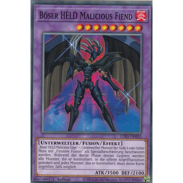 B&ouml;ser HELD Malicious Fiend LDS3-DE032