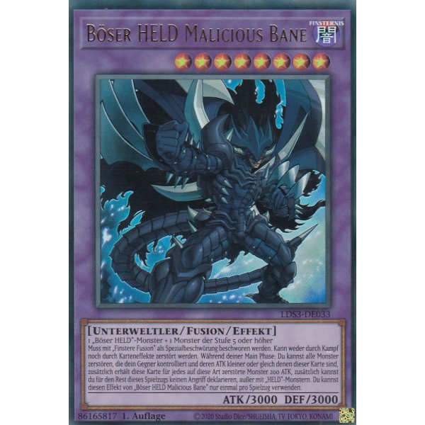 B&ouml;ser HELD Malicious Bane LDS3-DE033-gold