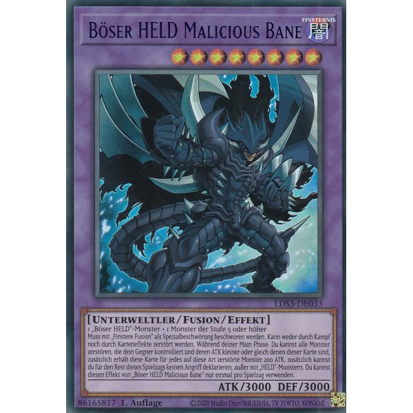 B&ouml;ser HELD Malicious Bane LDS3-DE033-blau
