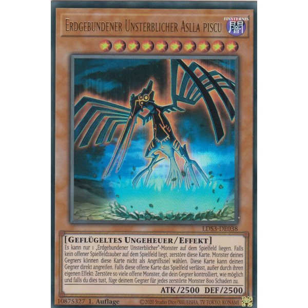 Erdgebundener Unsterblicher Aslla piscu LDS3-DE038-gold