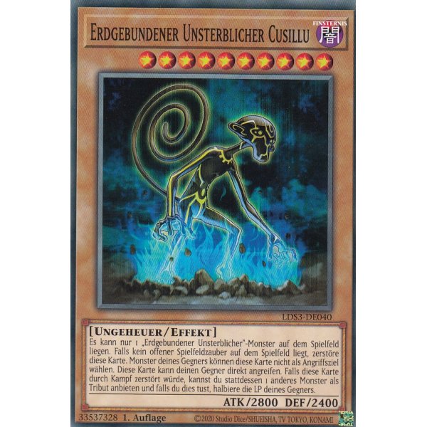 Erdgebundener Unsterblicher Cusillu LDS3-DE040