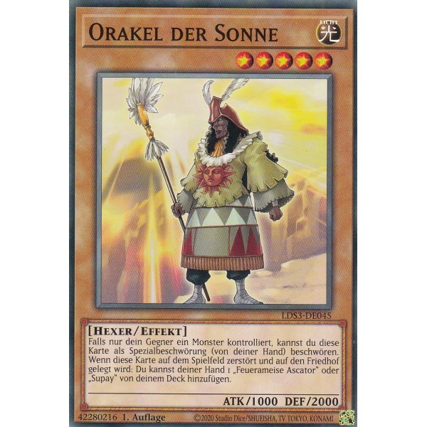 Orakel der Sonne LDS3-DE045