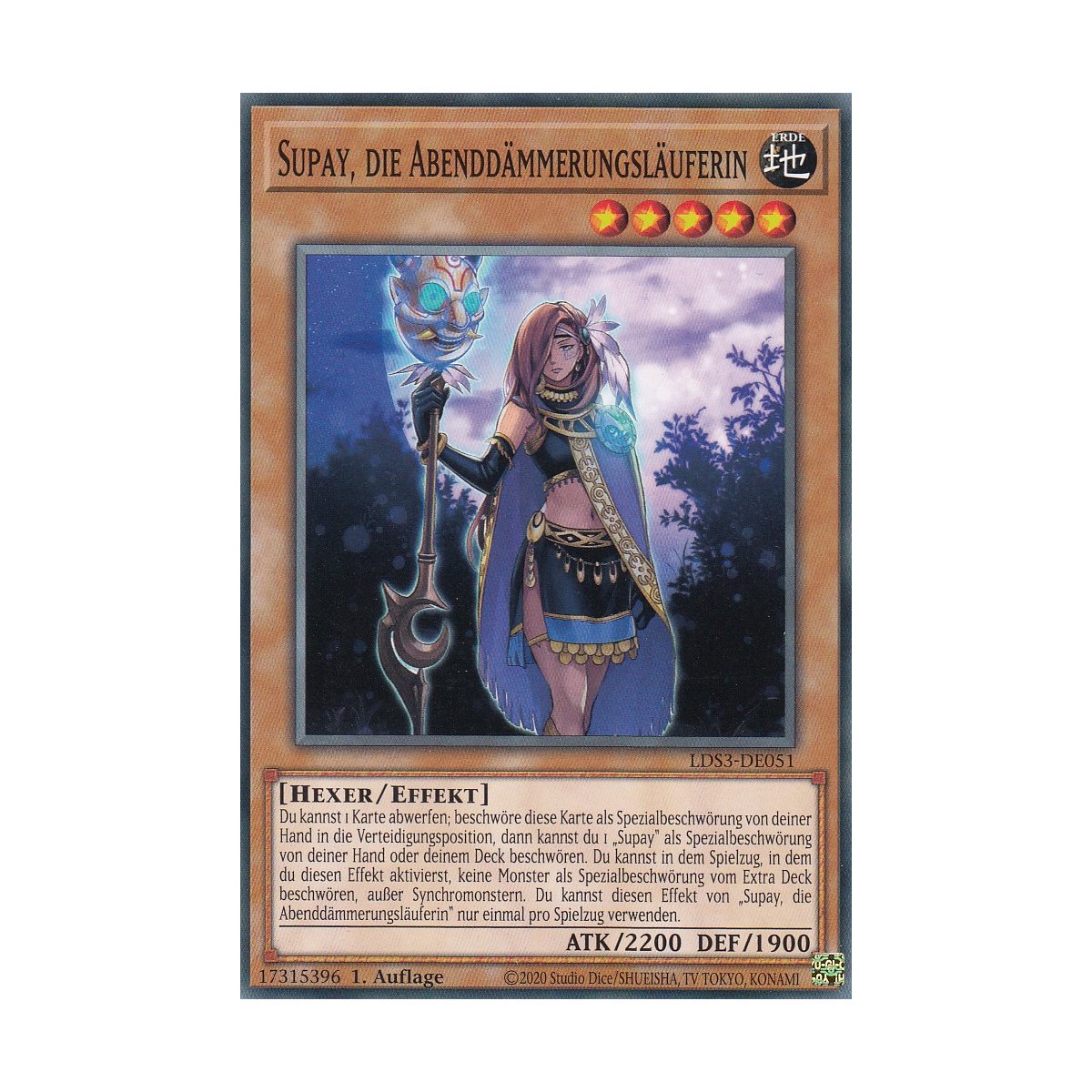 yugioh supay deck Yu-Gi-Oh! - Legendary Duelists: Season 3 All cards will be carefully packed for safe transit. Supay, die Abenddmmerungsluferin LDS3-DE051 Legendary