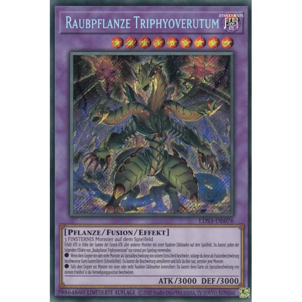 Raubpflanze Triphyoverutum LDS3-DE076