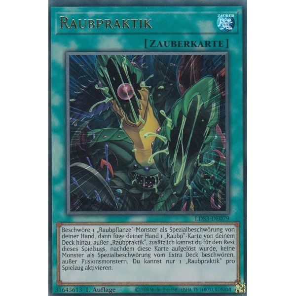 Raubpraktik LDS3-DE079-gold