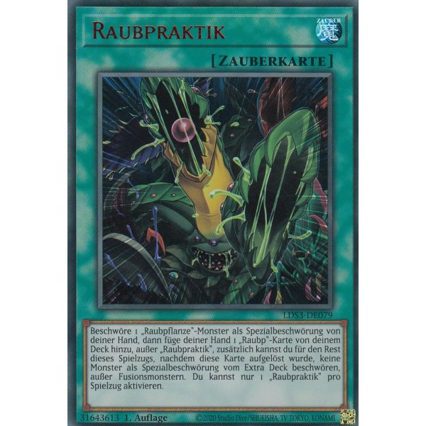 Raubpraktik LDS3-DE079-rot