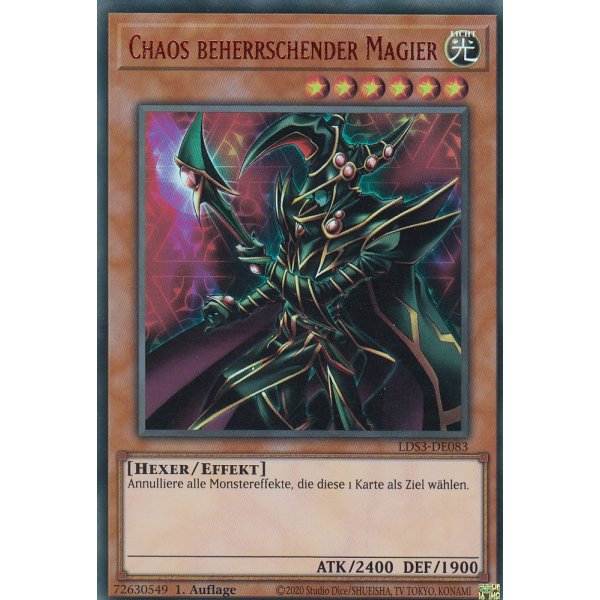 Chaos beherrschender Magier LDS3-DE083-rot