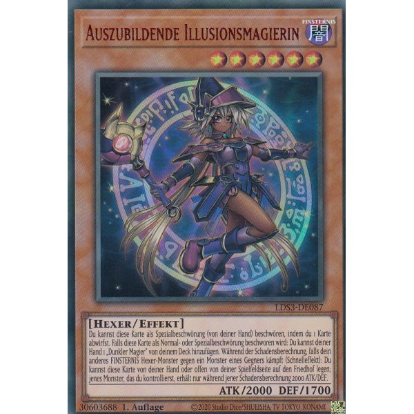 Auszubildende Illusionsmagierin LDS3-DE087-rot