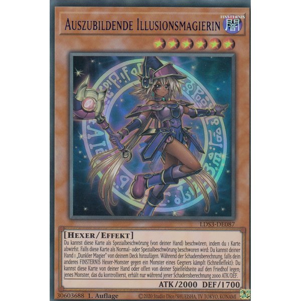 Auszubildende Illusionsmagierin LDS3-DE087-blau