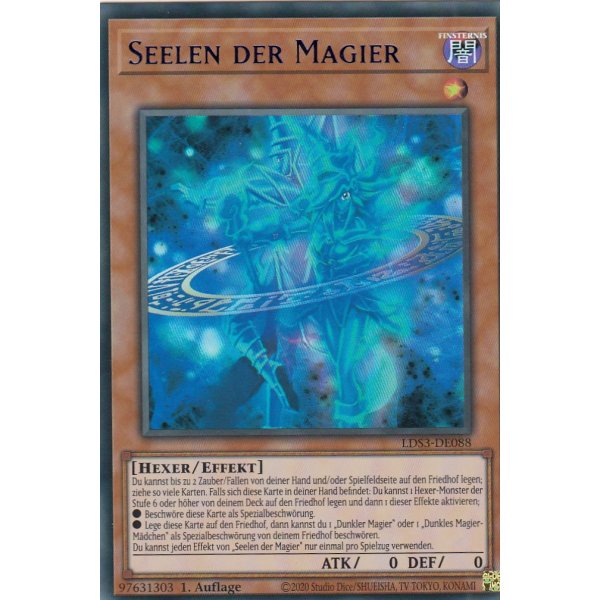 Seelen der Magier LDS3-DE088-blau