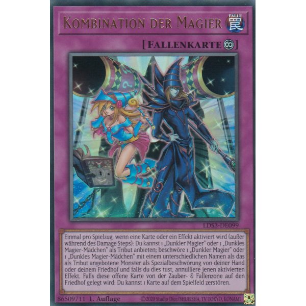 Kombination der Magier LDS3-DE099-gold