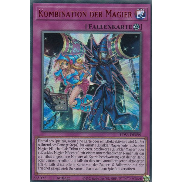 Kombination der Magier LDS3-DE099-rot