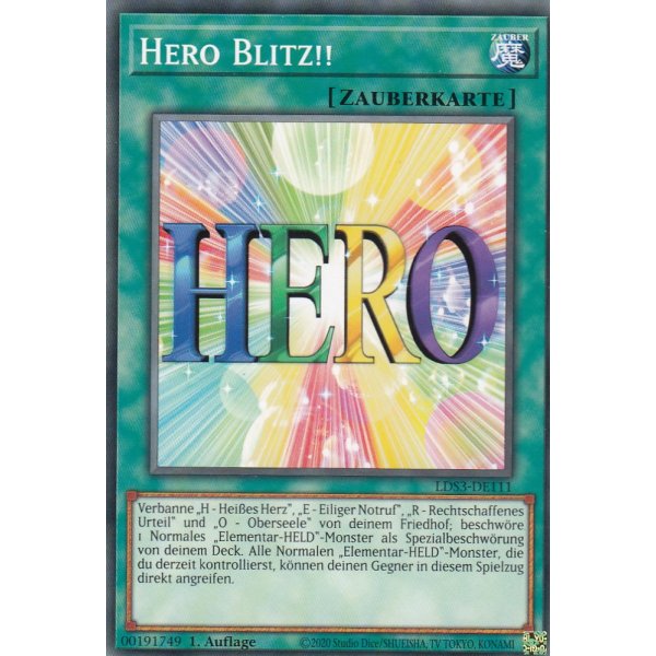 Hero Blitz!! LDS3-DE111
