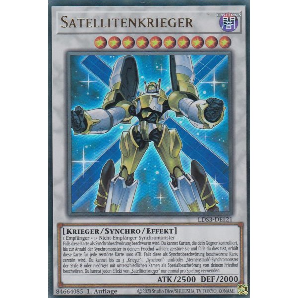 Satellitenkrieger LDS3-DE121-gold