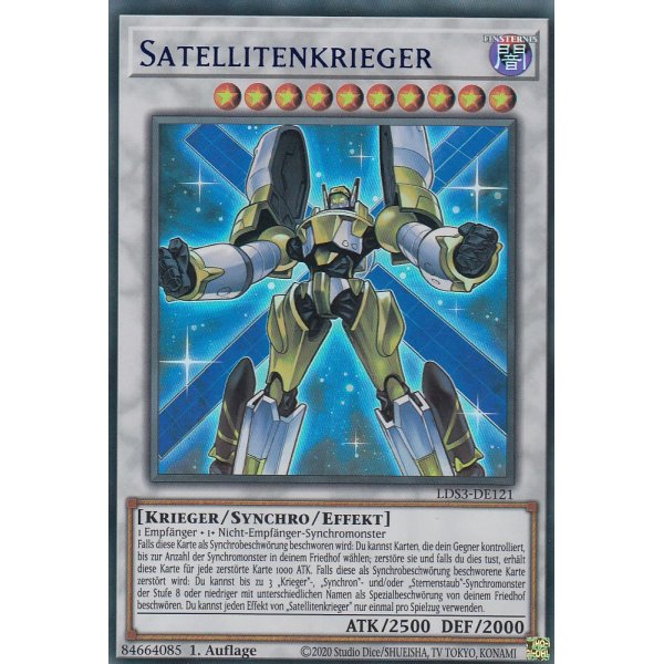 Satellitenkrieger LDS3-DE121-blau