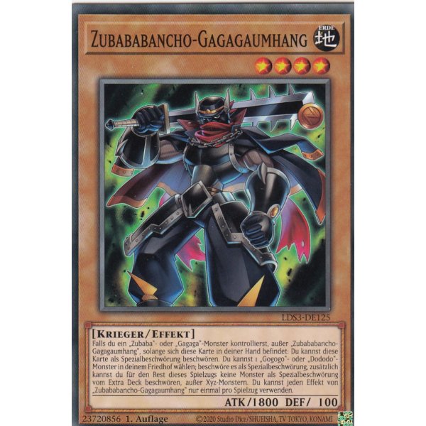 Zubababancho-Gagagaumhang LDS3-DE125