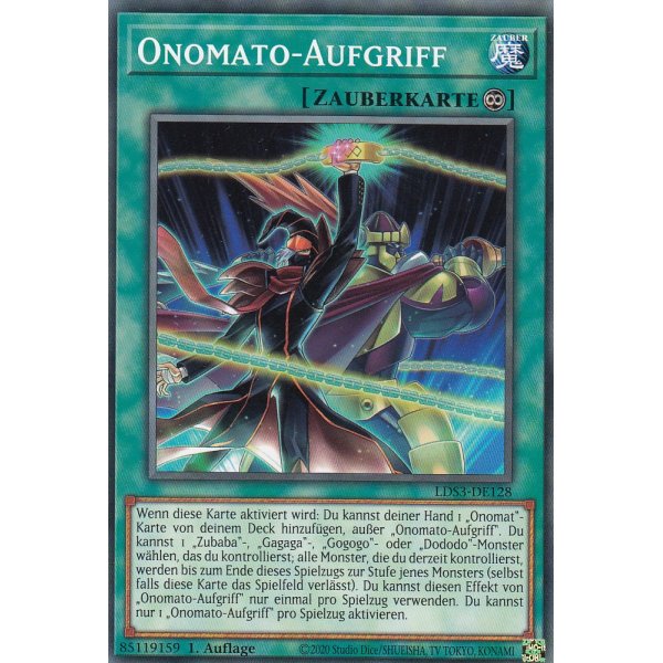 Onomato-Aufgriff LDS3-DE128