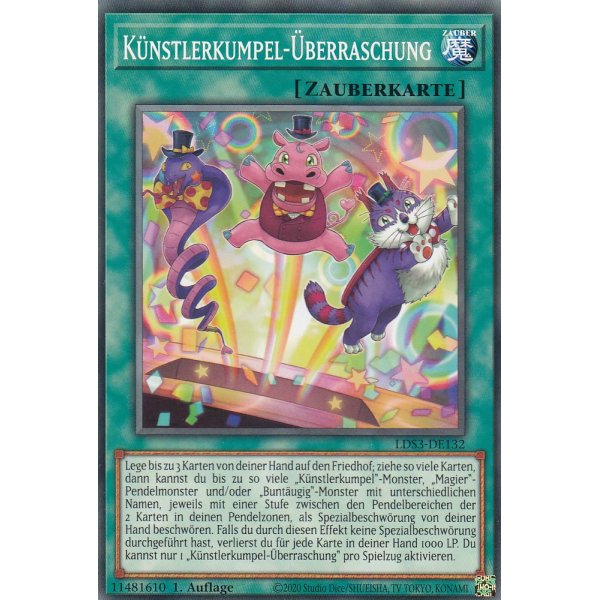 K&uuml;nstlerkumpel-&Uuml;berraschung LDS3-DE132