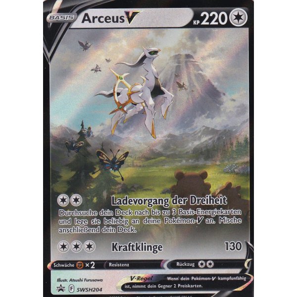 Arceus V SWSH204
