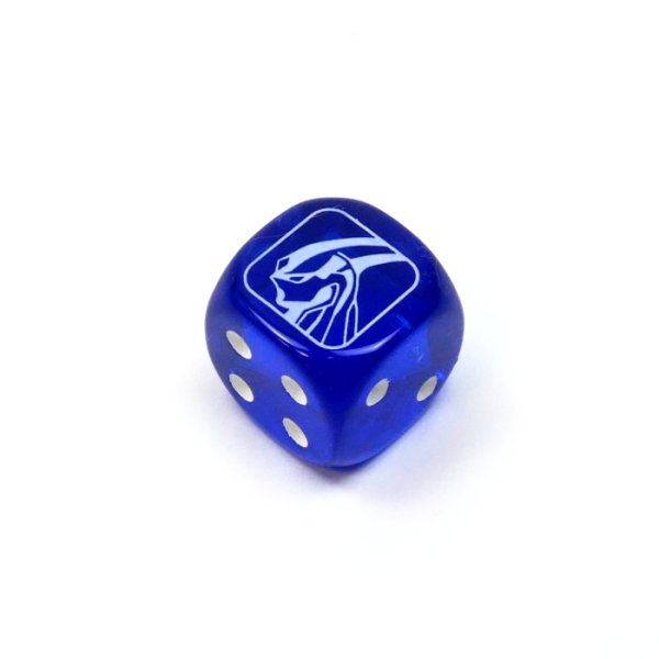 Legendary Duelists: Season 3 - Elementar-HELD Neos - W&uuml;rfel 20 mm Blau transparent