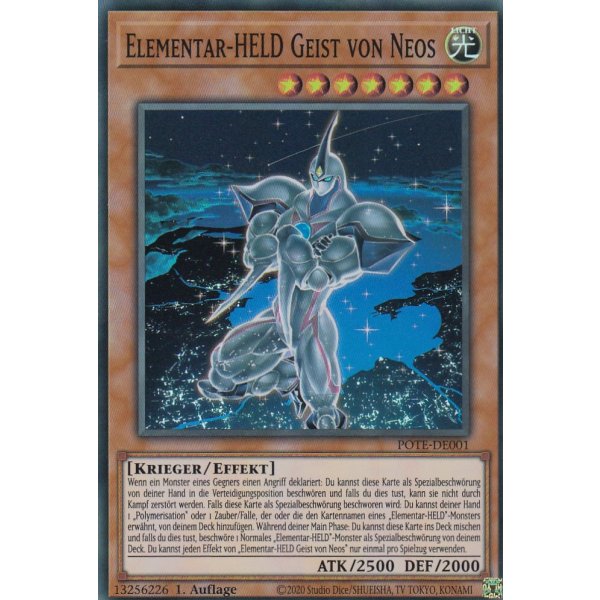 Elementar-HELD Geist von Neos POTE-DE001