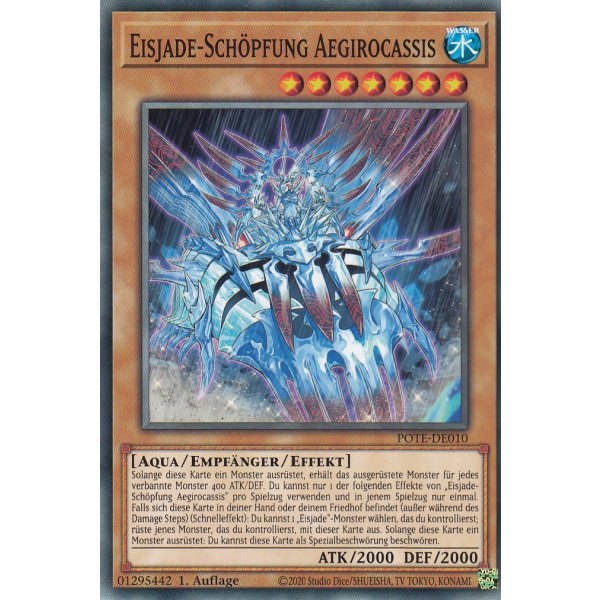 Eisjade-Sch&ouml;pfung Aegirocassis POTE-DE010