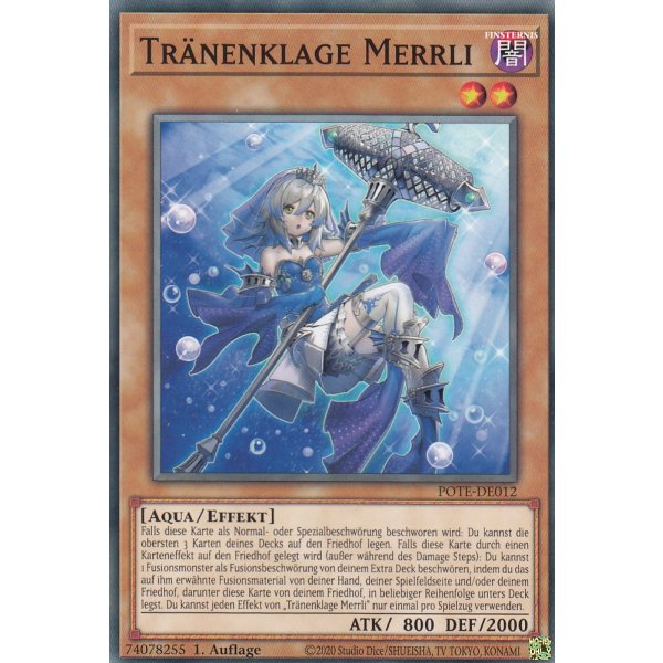 Tr&auml;nenklage Merrli POTE-DE012