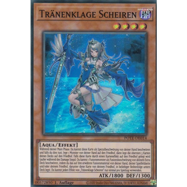 Tr&auml;nenklage Scheiren POTE-DE014