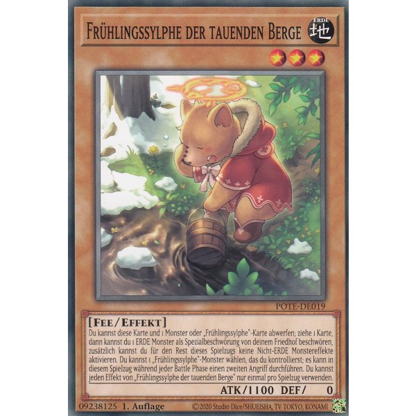 Fr&uuml;hlingssylphe der tauenden Berge POTE-DE019