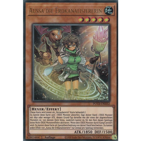 Aussa die Erdkanalisiererin POTE-DE032