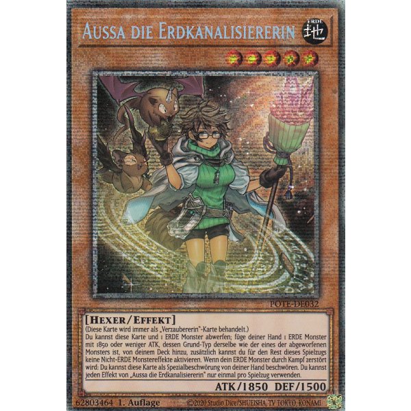 Aussa die Erdkanalisiererin (Starlight Rare) POTE-DE032-Starlight-Rare
