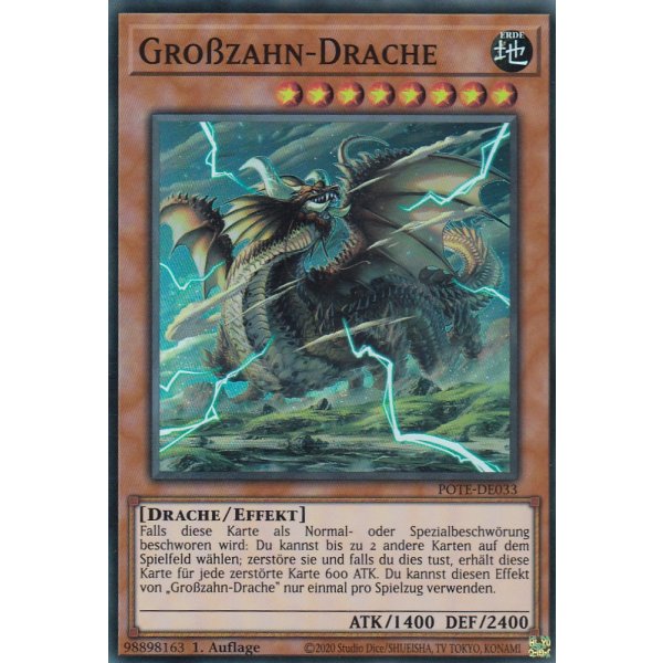 Gro&szlig;zahn-Drache POTE-DE033