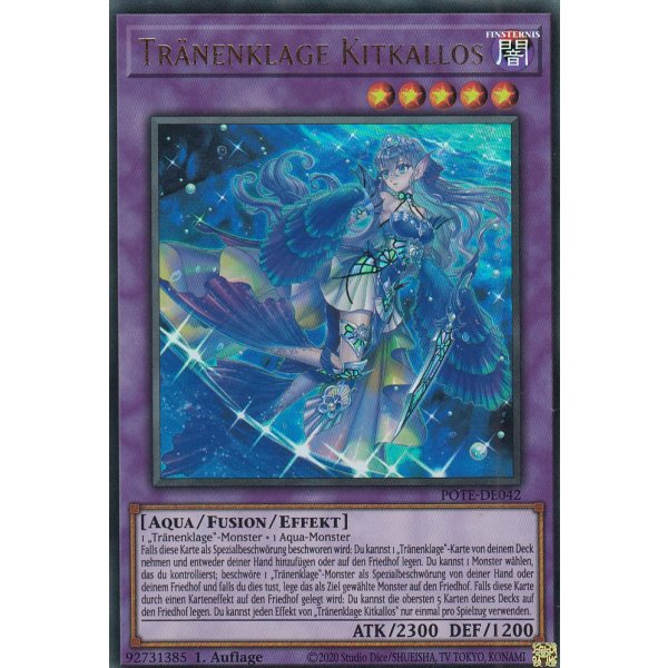 Tr&auml;nenklage Kitkallos POTE-DE042