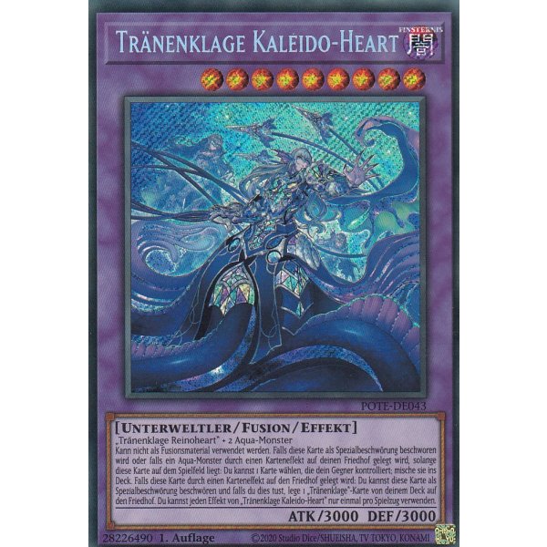 Tr&auml;nenklage Kaleido-Heart POTE-DE043
