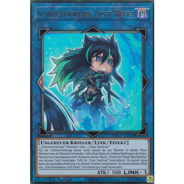 Schreckensklaue Licht-Heart POTE-DE050