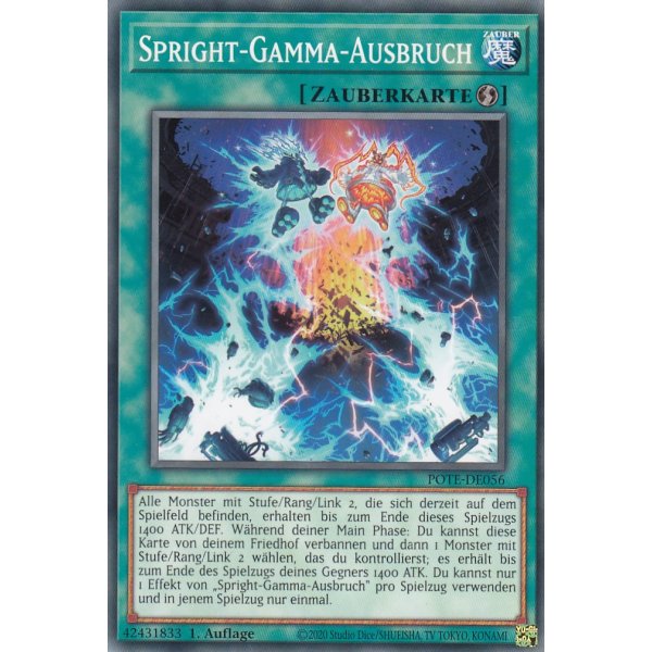 Spright-Gamma-Ausbruch POTE-DE056