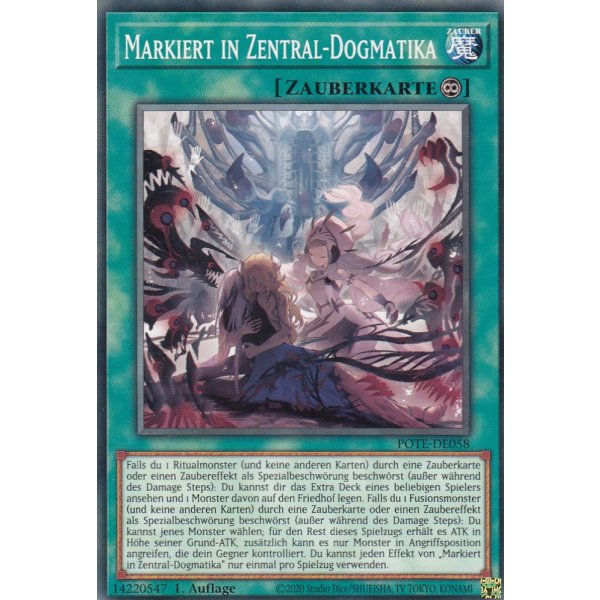 Markiert in Zentral-Dogmatika POTE-DE058