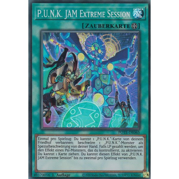 P.U.N.K. JAM Extreme Session POTE-DE065